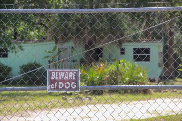 Photo by Sarah Cavacini/Palatka Daily News. This rural home on the outskirts of Palatka is the site of strange happenings, family members say. 