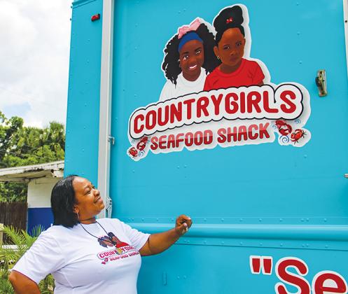 Stephanie Curry stands in front of her food truck last year.