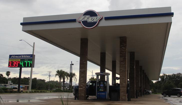 Authorities said vandals stole almost $1,000 of gas from the RaceWay in East Palatka on Sept. 3.