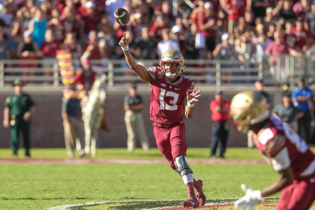 Florida State quarterback Jordan Travis has been a part of the success of the 7-3 Florida State football team. (GREG OYSTER / Special to the Daily News)