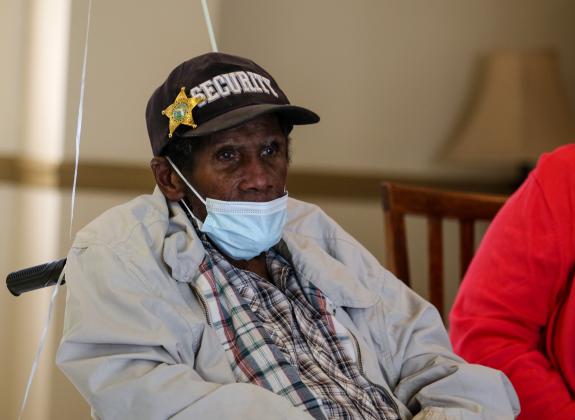 Palatka Daily News file photo. Windsor Care & Rehab Sheriff Alfred Johnson says he's tired in January 2022 after serving as the facility's first line of defense for years. 