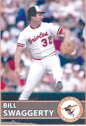 Bill Swaggerty’s signature pitch was the cutter fastball that he attributes to helping seal the deal for him moving into the major league playing for the Baltimore Orioles. (Photo courtesy of Bill Swaggerty)