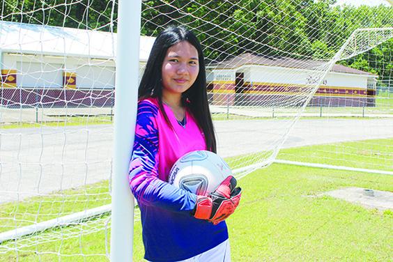 Crescent City goalkeeper Alaina Vaillancourt stopped 173 shots during the past season and had a 1.22 goals-per game average. (MARK BLUMENTHAL / Palatka Daily News)