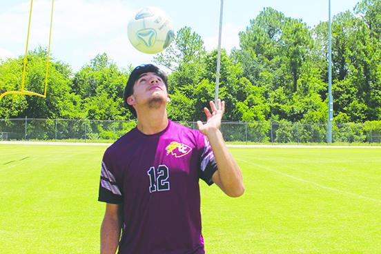 Crescent City’s Jesus Cruz leaves as the county’s all-time leading scorer with 97 goals. (MARK BLUMENTHAL / Palatka Daily News)