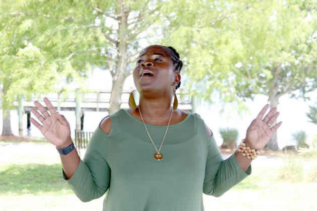 TRISHA MURPHY / Palatka Daily News. The Palatka Juneteenth Community Cultural Event will include Yassah Lee, a minister of worship at The Gathering in Palatka and Mount Moriah Missionary Baptist Church in Hastings. 