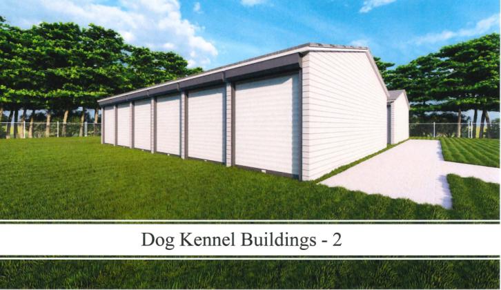 Courtesy of the Putnam County Board of Commissioners. An example of what the dog kennels for the new Putnam County Animal Control Department facility could look like. 