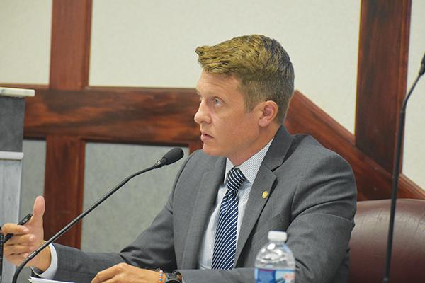Jonathan Griffith, Palatka's interim city manager