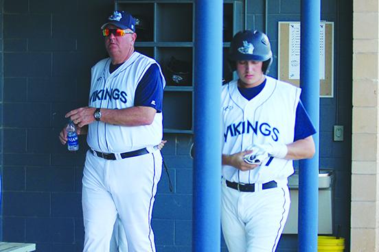 St. Johns River State College coach Ross Jones (left), shown here last year, won his 500th game as St. John River State College coach Monday against Abraham Baldwin Agricultural College in Tifton, Georgia. (MARK BLUMENTHAL / Palatka Daily News)
