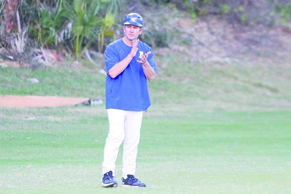 Palatka Junior-Senior High School baseball coach Ricky Surrency saw his Panthers break a nine-game losing streak Thursday with a 1-0 win over Orange Park Ridgeview. (MARK BLUMENTHAL / Palatka Daily News)