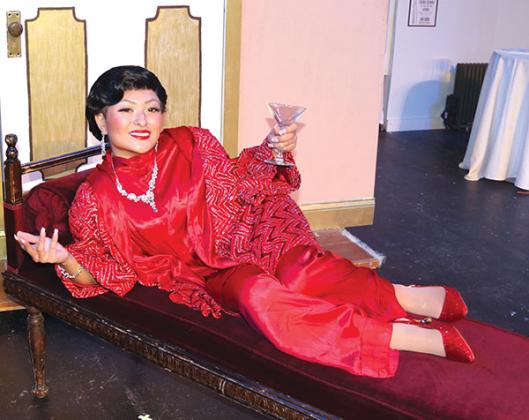 TRISHA MURPHY/Palatka Daily News – Gabrielle Chapman, a senior in the Palatka Junior-Senior High School Musical Theatre Department, will perform her last show, “The Drowsy Chaperone, A Musical Within A Comedy,” which will start at 7:30 p.m. Friday.