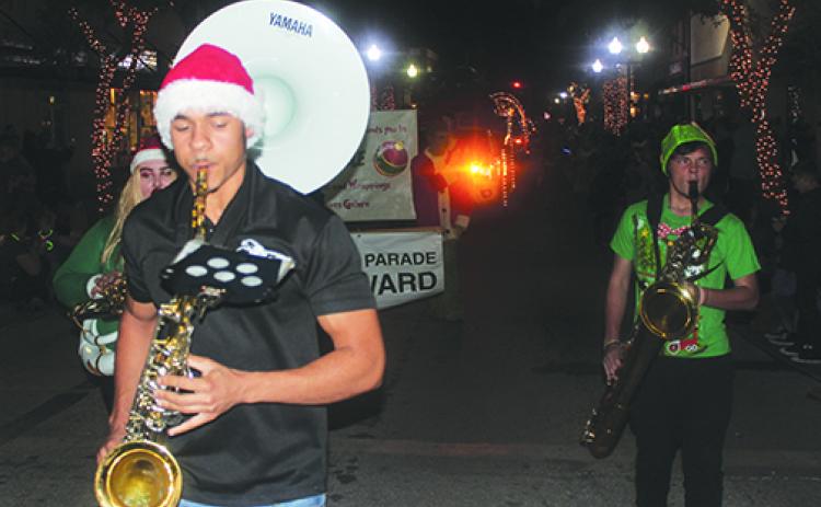 Groups participate in last year's Christmas Parade.