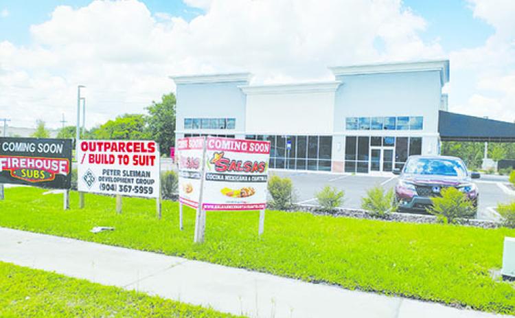 A Firehouse Subs is expected to open in this development along State Road 19 in Palatka in late May or early June. 