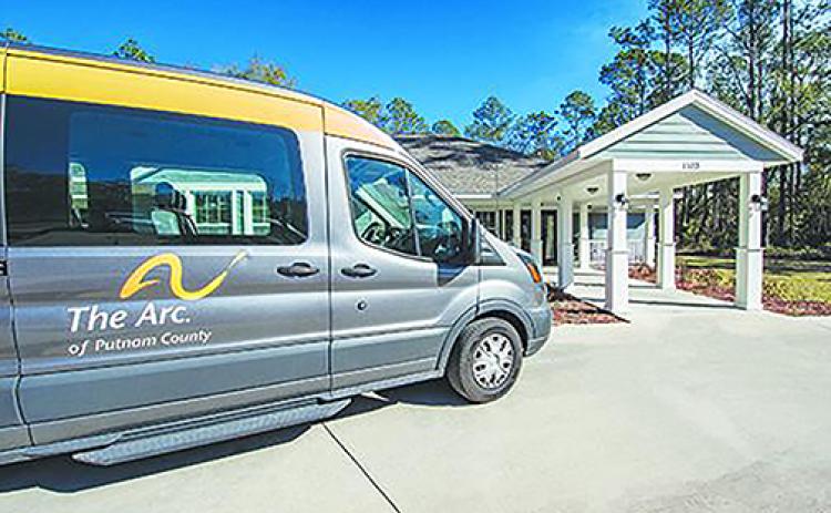 An Arc of Putnam County van prepares to pick up Arc clients earlier this year before the pandemic forced the agency to scale back some of its programs.