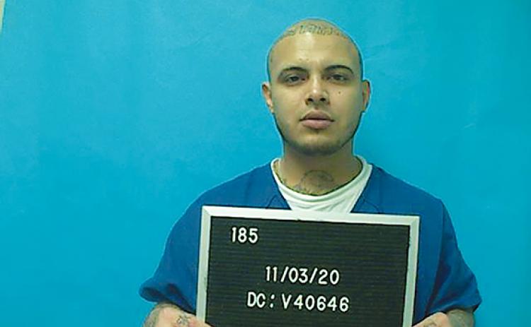 Francisco Arroyo is pictured in November while still in prison for a previous shooting.