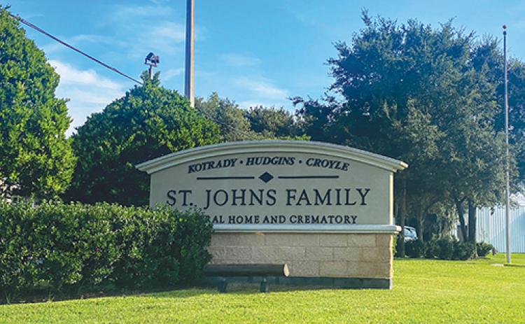 St. Johns Family Funeral Home and Crematory in St. Augustine.