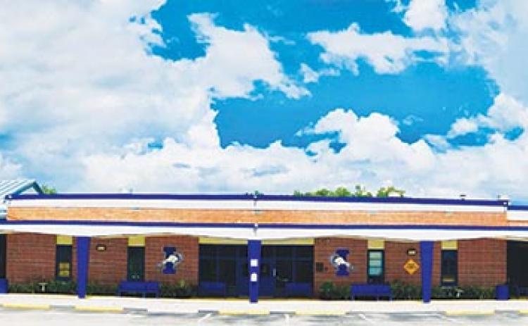 Interlachen Junior-Senior High School was the subject of a threat made during the weekend, but there were no troubles Monday when students returned to school.