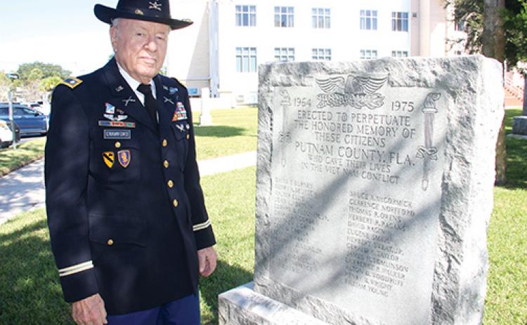 George S. Crawford, 88, of Palatka will be Palatka’s Veterans Day parade grand marshal on Thursday, where he will be honored for more than 30 years of service in the U.S. Army.