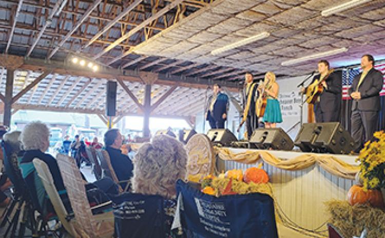 Rhonda Vincent and the Rage perform Friday afternoon during the annual Fall Palatka Bluegrass Festival at Rodeheaver Boys Ranch. 