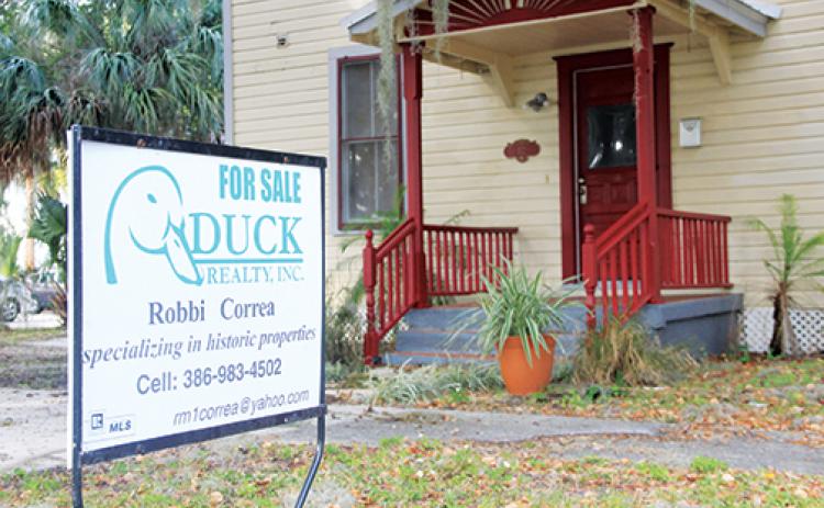 A house at 112 Main St. in Palatka is for sale, with real estate officials saying Putnam County is one of the most affordable housing markets in Northeast Florida.