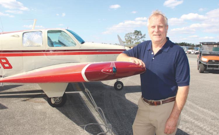 Airport Manager John E. Youell was instrumental in starting the first fly-in at the Palatka Municipal Airport 11 years ago. Youell is retiring March 1 after spending 13 years and 8 months on the job.