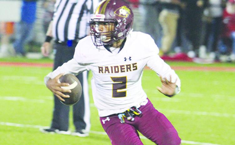  Crescent City sophomore Eric Jenkins Jr. was one of the few bright spots for the Raiders this season. With Jenkins back, the Raiders hope to make it four straight playoff appearances next season. (RITA FULLERTON / Special to the Daily News)