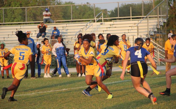 Palatka and Interlachen met for the first time recently with the Panthers winning 19-0. 