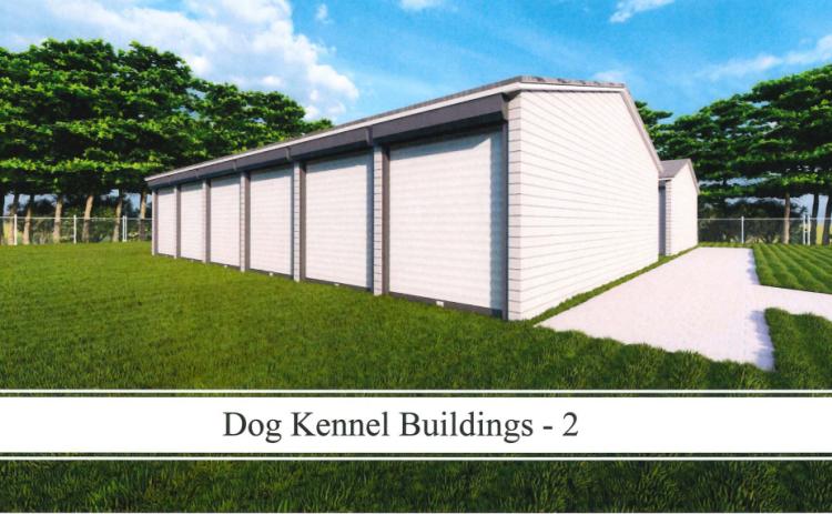 Courtesy of the Putnam County Board of Commissioners. An example of what the dog kennels for the new Putnam County Animal Control Department facility could look like. 