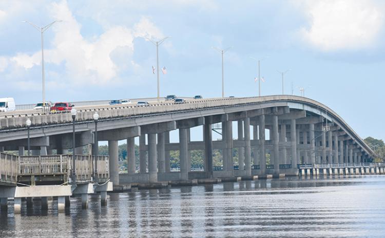 File photo -- Memorial Bridge will experience lane closures next week, according to the Florida Department of Transportation.