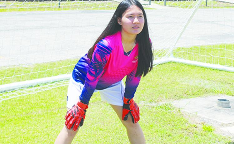 Crescent City Junior-Senior High School goalie Alaina Vaillancourt was the Daily News’ player of the year last season. (MARK BLUMENTHAL / Palatka Daily News)