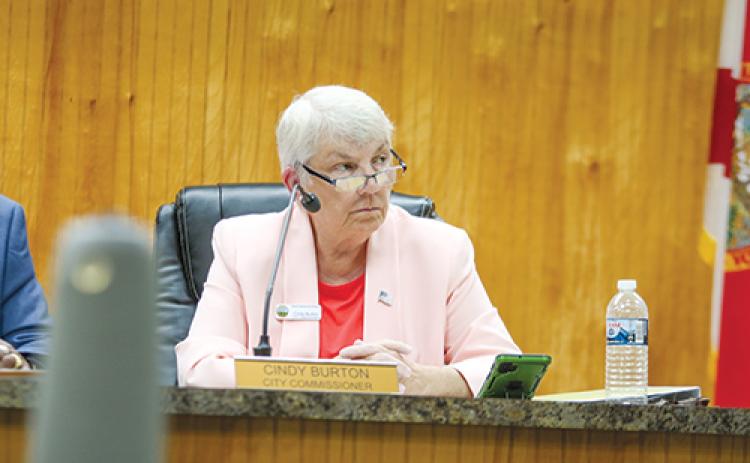 Crescent City Commissioner Cynthia Burton