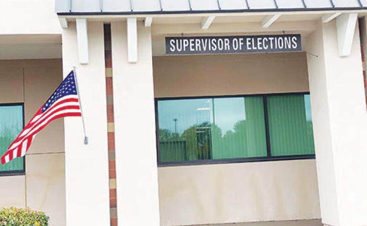 The Supervisor of Elections office in Palatka