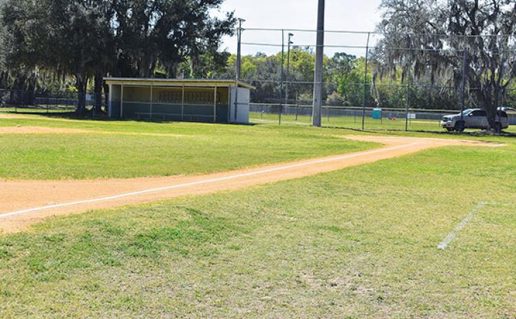 BRANDON D. OLIVER/Palatka Daily News – The Putnam County Board of Commissioners green-lit the use of $337,596 to install LED lighting at the Francis Youth Sports Complex in Palatka, left, and the South Putnam Sports Complex in Crescent City.