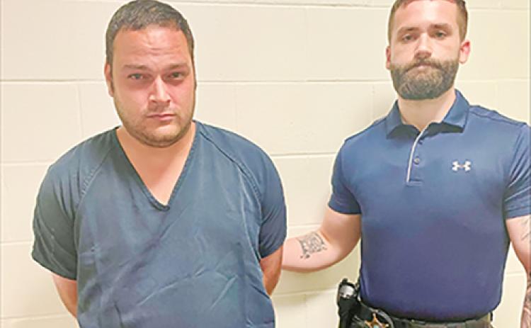 Photo courtesy of the Putnam County Sheriff's Office – Terence Lynn Miller, 30, is arrested in Palm Beach County and is expected to be extradited to Putnam County.